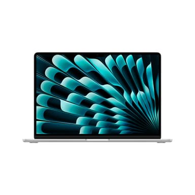 Apple MacBook Air Apple M M3 Laptop 38.9 cm (15.3") 16 GB 512 GB SSD Wi-Fi 6E (802.11ax) macOS Sonoma Silver view 1
