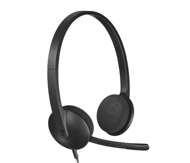 Logitech H340 USB Computer Headset view 1