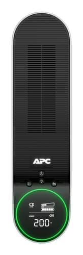 APC Back-UPS Pro, 2200VA/1320W, Tower, 230V, 4x Schuko and 2x IEC C13 outlets, RGB Lights, Pure Sine Wave, Arctic (White) view 4