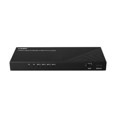 Lindy 4 Port HDMI 8K60 Splitter with Audio view 3