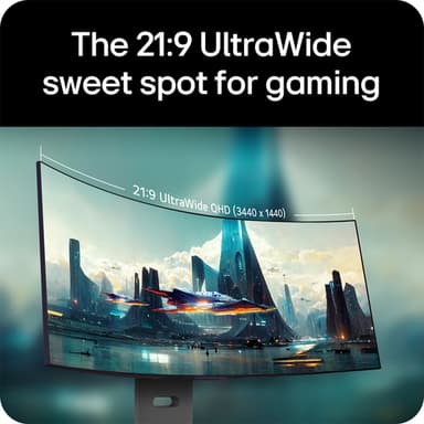 LG 34GX900A-B computer monitor 86.4 cm (34") 3440 x 1440 pixels Wide Quad HD OLED Black view 17