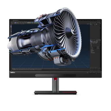 Lenovo ThinkVision 27 3D computer monitor 68.6 cm (27") 3840 x 2160 pixels 4K Ultra HD LED Black view 1