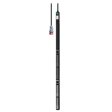 APC Easy Rack PDU, Basic, Vertical, 3 Phase, 22kW, 400V, 32A, 30 x C13 and 12 x C19 outlets, IEC60309 (32A 400VAC 3P+N+PE) view 3