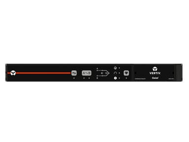 Vertiv Geist AG01X1R0-12CF13-2PS6PS6B211-D power distribution unit (PDU) 12 AC outlet(s) 0U Black view 1