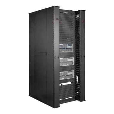 APC Performance, Vertical Cable Manager for 2 & 4 Post Racks, 84"H x 12"W, Single-Sided with Door view 3