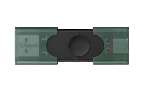Kingston Technology DataTraveler 128GB USB-A + USB-C 3.2 Gen 1 DuoG2