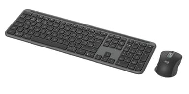 Logitech Signature Slim MK950 for Business keyboard Mouse included Office RF Wireless + Bluetooth QWERTY UK English Graphite view 8