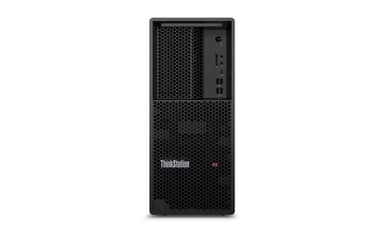 Lenovo ThinkStation P3 Tower Gen 2 Intel Core Ultra 7 265K 64 GB DDR5-SDRAM 1 TB SSD NVIDIA RTX A1000 Windows 11 Pro Workstation Black view 1