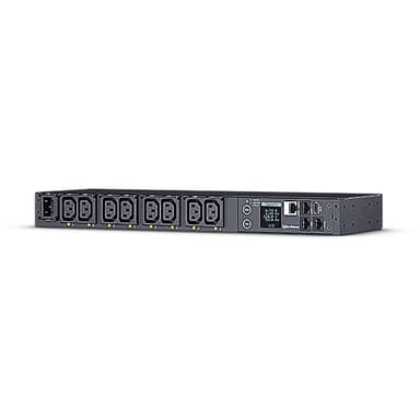 CyberPower PDU41004 power distribution unit (PDU) 8 AC outlet(s) 1U Black view 1