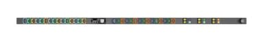 Vertiv Geist MG05M4W1-30PN63-3PS56B2A10-S-A-RC power distribution unit (PDU) 30 AC outlet(s) 0U Black view 1