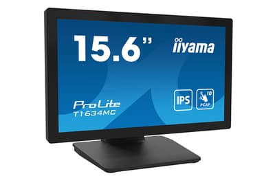 iiyama ProLite T1634MC-B1S computer monitor 39.6 cm (15.6") 1920 x 1080 pixels Full HD LED Touchscreen Black view 9