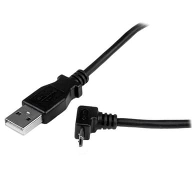 StarTech.com 1m Micro USB Cable - A to Up Angle Micro B view 2