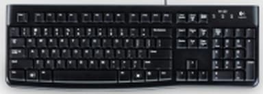 Logitech K120 Corded Keyboard view 1