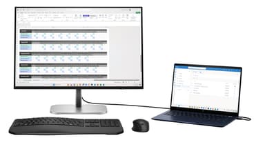 HP Series 5 Pro 24 inch WUXGA Monitor - 524pn view 1