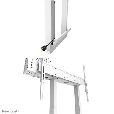Neomounts WL55-875WH1 TV floor stand 55-100" - wall - motorised - TÜV view 10
