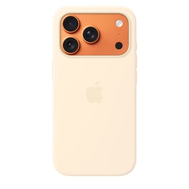 Apple iPhone 17 Pro Silicone Case with MagSafe – Vanilla view 2