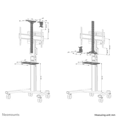 Neomounts AFLS-825BL1 Videobar and multimedia kit - universal view 14