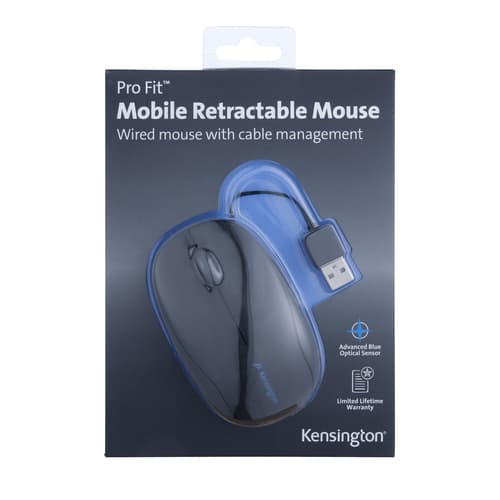 Kensington Pro Fit Retractable Mobile Mouse
