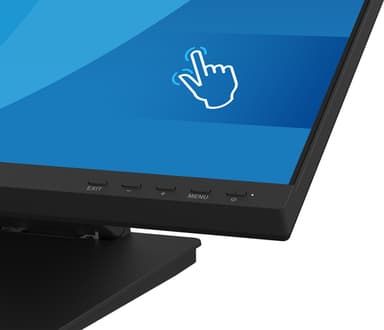 iiyama ProLite T2454MSC-B3AG computer monitor 60.5 cm (23.8") 1920 x 1080 pixels Full HD LED Touchscreen Multi-user Black view 7