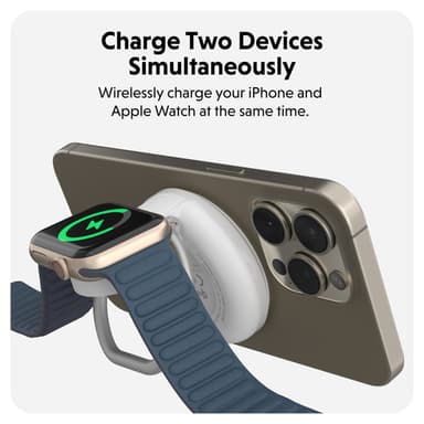 Targus HJ3310WHGL mobile device charger Headphones, Smartphone, Smartwatch White USB Wireless charging Fast charging Indoor view 2