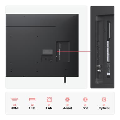 LG 55NANO80A6B.AEK TV 139.7 cm (55") 4K Ultra HD Smart TV Wi-Fi Blue view 4