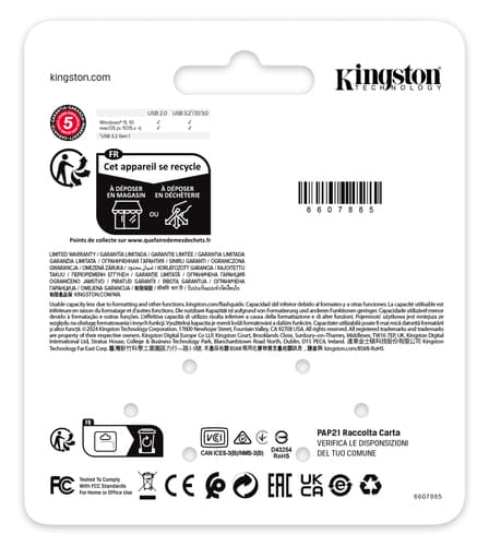 Kingston Technology DataTraveler 128GB SE9 G3 - Dark Nickel
