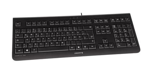 CHERRY KC 1000 keyboard Office USB QWERTY Spanish Black
