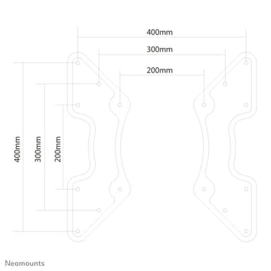 Neomounts FPMA-VESA440 VESA-adapter 27-60" view 8