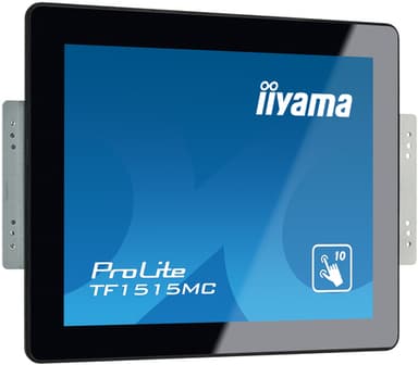 iiyama TF1515MC-B2 computer monitor 38.1 cm (15") 1024 x 768 pixels XGA LED Touchscreen Black view 6