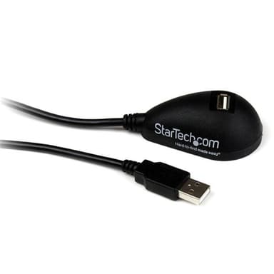 StarTech.com 5ft Desktop USB Extension Cable - A Male to A Female view 1