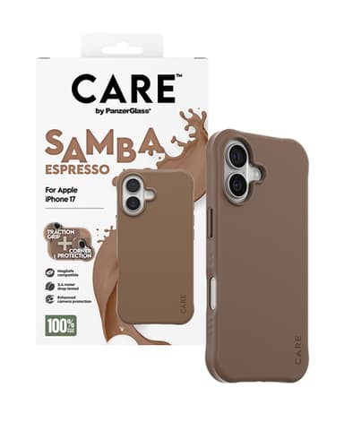 PanzerGlass CARE™ by ® Samba Case Espresso w. MagSafe iPhone 17 view 5