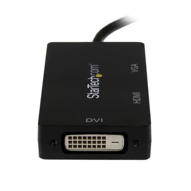 StarTech.com Travel A/V Adapter: 3-in-1 Mini DisplayPort to VGA DVI or HDMI Converter view 2