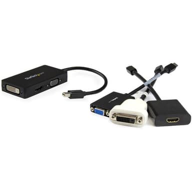 StarTech.com Travel A/V Adapter: 3-in-1 Mini DisplayPort to VGA DVI or HDMI Converter view 5