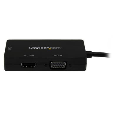 StarTech.com Travel A/V Adapter: 3-in-1 Mini DisplayPort to VGA DVI or HDMI Converter view 3