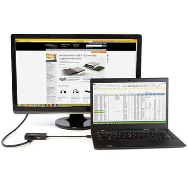 StarTech.com Travel A/V Adapter: 3-in-1 Mini DisplayPort to VGA DVI or HDMI Converter view 6