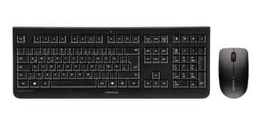 CHERRY DW 3000 keyboard Mouse included Universal RF Wireless AZERTY French Black view 1