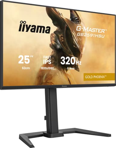 iiyama G-MASTER GB2591HSU-B1 computer monitor 62.2 cm (24.5") 1920 x 1080 pixels Full HD LED Black view 4