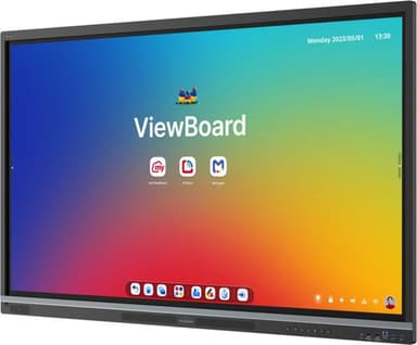 Viewsonic IFP5551 Display interactive whiteboard 139.7 cm (55") 3840 x 2160 pixels Touchscreen Black view 4