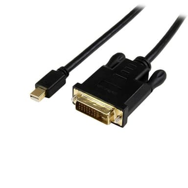 StarTech.com 3ft (0.9m) Mini DisplayPort to DVI Cable - Active Mini DP to DVI Adapter Cable - 1080p Video - mDP 1.2 to DVI-D Single Link - mDP or Thunderbolt 1/2 Mac/PC to DVI Monitor view 1