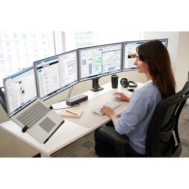 Kensington SmartFit One-Touch Height-Adjustable Dual Monitor Arm view 13