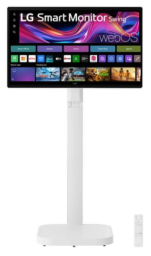 LG 32U889SA-W computer monitor 80 cm (31.5") 3840 x 2160 pixels 4K Ultra HD LCD Touchscreen White view 1