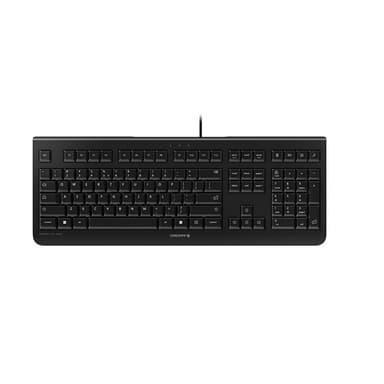 CHERRY KC 1000 keyboard Office USB QWERTY US English Black view 1