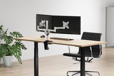 Neomounts FPMA-D1330DSILVER Monitor arm 10-27" view 3