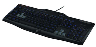 Logitech G105 keyboard Gaming USB Russian Black view 2