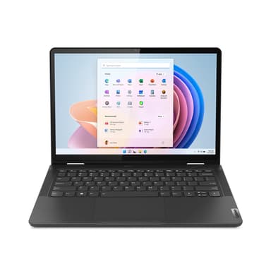 Lenovo 13w Yoga Gen 2 AMD Ryzen™ 5 7530U Hybrid (2-in-1) 33.8 cm (13.3") Touchscreen WUXGA 8 GB DDR4-SDRAM 256 GB SSD Wi-Fi 6 (802.11ax) Windows 11 Pro Black QWERTY UK English view 1