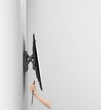 Manhattan Wall Mount With Extension for TV & Monitors (Tiltable Anti Theft), For screens 37" to 100", VESA compatibility: all between 200x200mm to 800x400mm - check the dimensions of the four mounting holes on back of screen to ensure it fits, Max 75kg, Bracket view 12