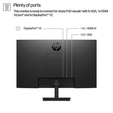 HP Series 3 Pro 23.8 inch FHD Monitor - 324pf view 12