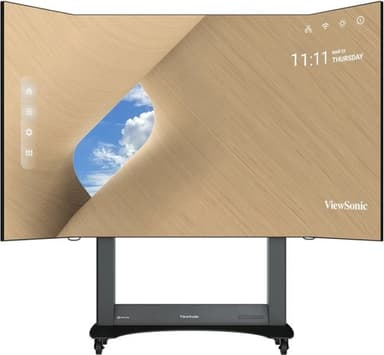 Viewsonic LDS138-151 Signage Display Digital signage flat panel 3.51 m (138") LED Wi-Fi 600 cd/m² Full HD Black view 2