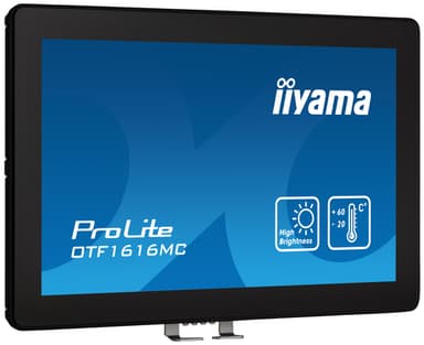 iiyama OTF1616MC-B1 computer monitor 39.6 cm (15.6") 1920 x 1080 pixels Full HD LCD Touchscreen Black view 3