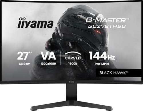 iiyama G-MASTER GC2781HSU-B1 computer monitor 68.6 cm (27") 1920 x 1080 pixels Full HD LCD Black
